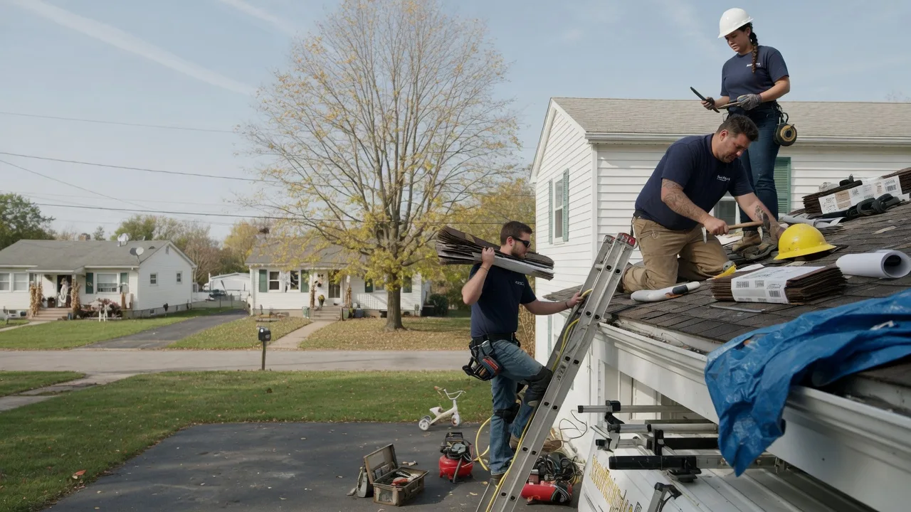 Local Roofing Contractors in Levering, MI near me